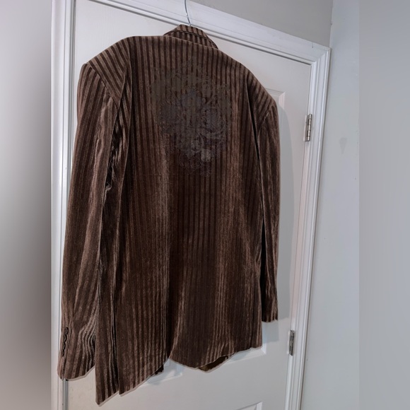 MetaFuori New York Embroidered Cordaroy Blazer Sportcoat Jacket size 2XL - Picture 15 of 16